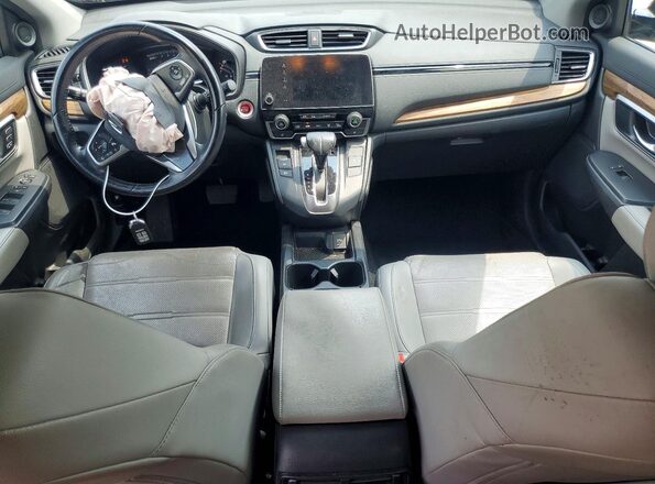 7FARW2H80JE017965 2018 HONDA CR-V Maroon Vista del salpicadero