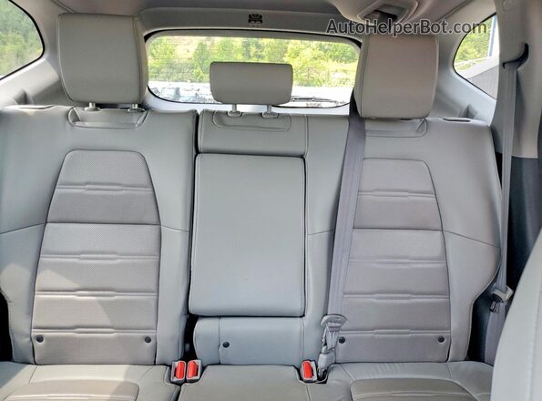 7FARW2H80JE017965 2018 HONDA CR-V Maroon Vista de los asientos traseros