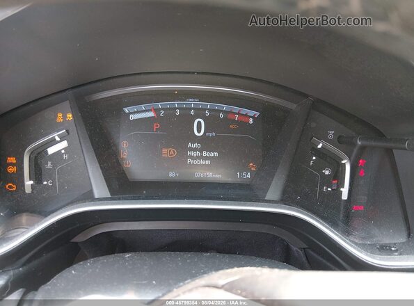 7FARW2H80JE077664 2018 HONDA CR-V Silver უკანა სავარძლების ხედი