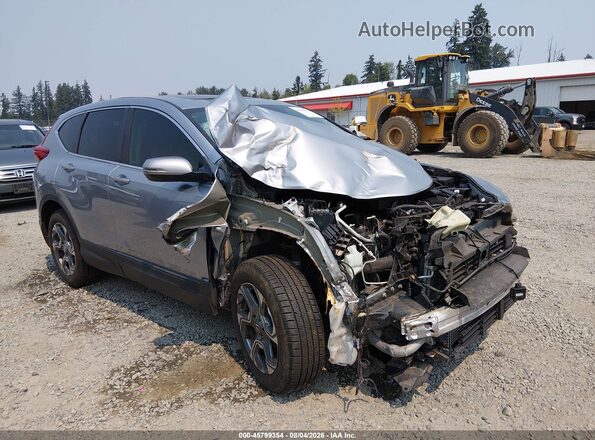 7FARW2H80JE077664 2018 HONDA CR-V Silver წინა ხედი