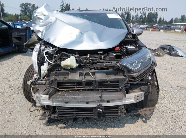7FARW2H80JE077664 2018 HONDA CR-V Silver უკანა სალონის ხედი