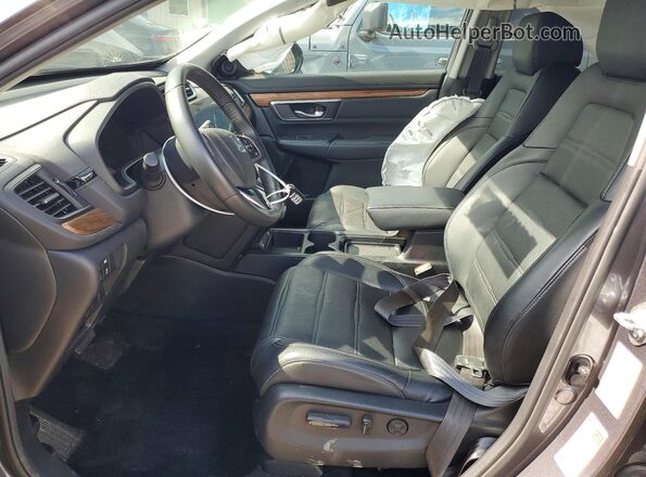 7FARW2H80NE013615 2022 HONDA CR-V Charcoal Սալոնի դիմացի տեսք