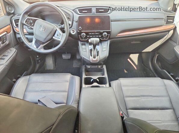 7FARW2H80NE013615 2022 HONDA CR-V Charcoal Առջևի վահանակի տեսք