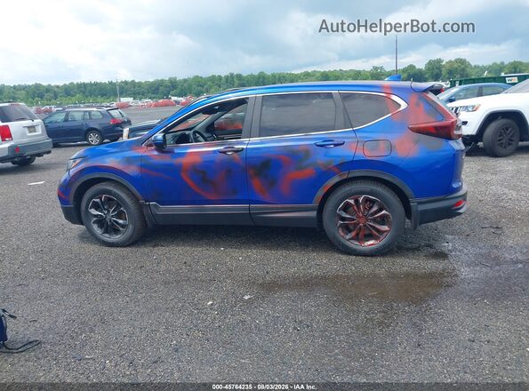 7FARW2H80NE024694 2022 HONDA CR-V Blue სალონის 360-გრადუსიანი ხედი