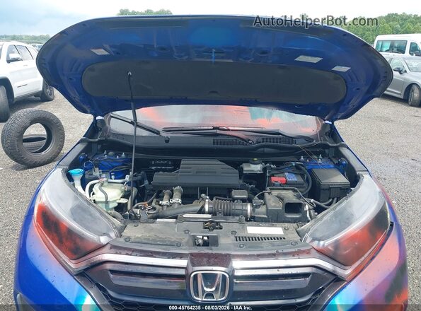 7FARW2H80NE024694 2022 HONDA CR-V Blue უკანა ხედი