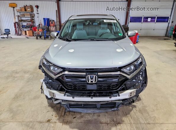 7FARW2H80NE049031 2022 HONDA CR-V Silver წინა ხედი