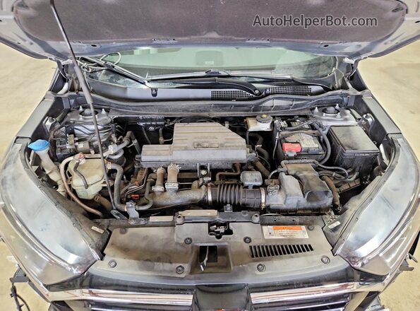 7FARW2H80NE049031 2022 HONDA CR-V Silver ძრავის განყოფილების ხედი