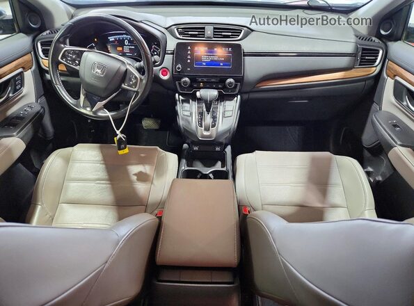 7FARW2H80NE049031 2022 HONDA CR-V Silver წინა პანელის ხედი
