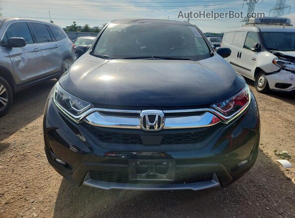 7FARW2H81JE006571 2018 HONDA CR-V Black Вид спереду