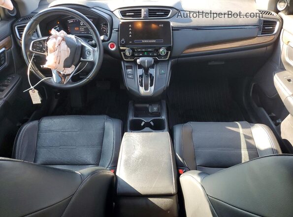 7FARW2H81JE062011 2018 HONDA CR-V Black Widok deski rozdzielczej