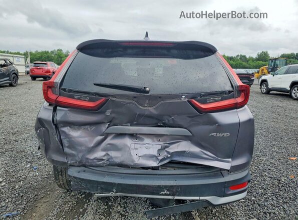 7FARW2H81NE034828 2022 HONDA CR-V Gray Rear view