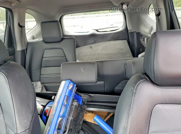 7FARW2H81NE034828 2022 HONDA CR-V Gray Rear seats view