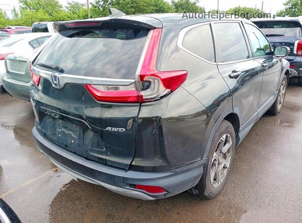 7FARW2H82JE010998 2018 HONDA CR-V Gray Widok deski rozdzielczej