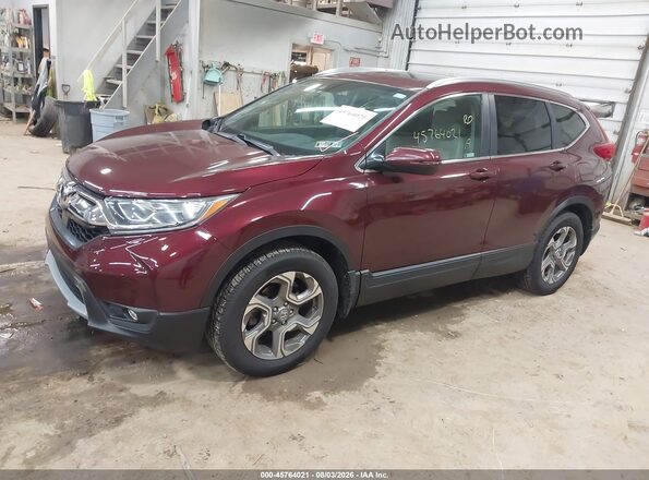 7FARW2H82JE036551 2018 HONDA CR-V Purple Front left