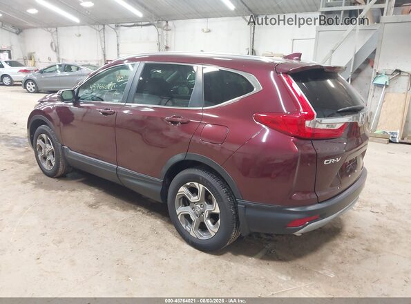 7FARW2H82JE036551 2018 HONDA CR-V Purple Rear left