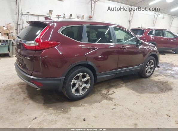 7FARW2H82JE036551 2018 HONDA CR-V Purple Rear right