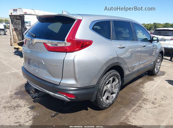 7FARW2H82KE043419 2019 HONDA CR-V Silver უკანა მარჯვენა