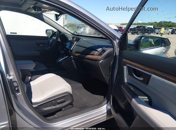 7FARW2H82KE043419 2019 HONDA CR-V Silver წინა სალონის ხედი