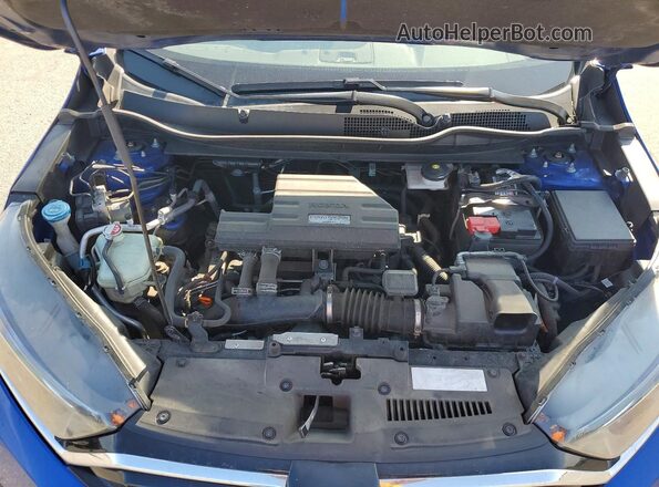 7FARW2H82LE011328 2020 HONDA CR-V Blue Вид підкапотного простору