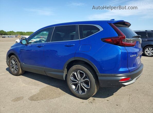 7FARW2H82LE011328 2020 HONDA CR-V Blue Задня ліва чверть