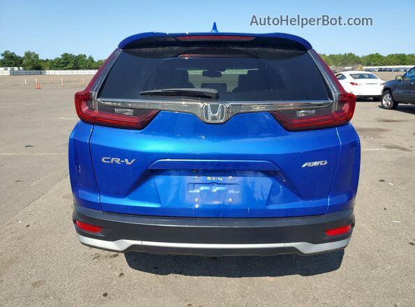 7FARW2H82LE011328 2020 HONDA CR-V Blue Вид ззаду