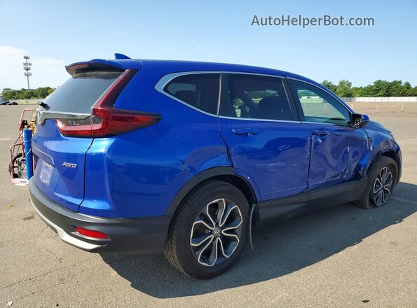 7FARW2H82LE011328 2020 HONDA CR-V Blue Задня права чверть