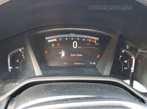 7FARW2H82LE011328 2020 HONDA CR-V Blue Вид щитка приладів