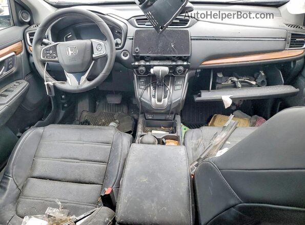 7FARW2H82NE031825 2022 HONDA CR-V White Widok deski rozdzielczej