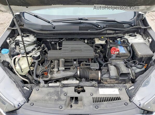 7FARW2H82NE031825 2022 HONDA CR-V White Widok wnętrza z tyłu