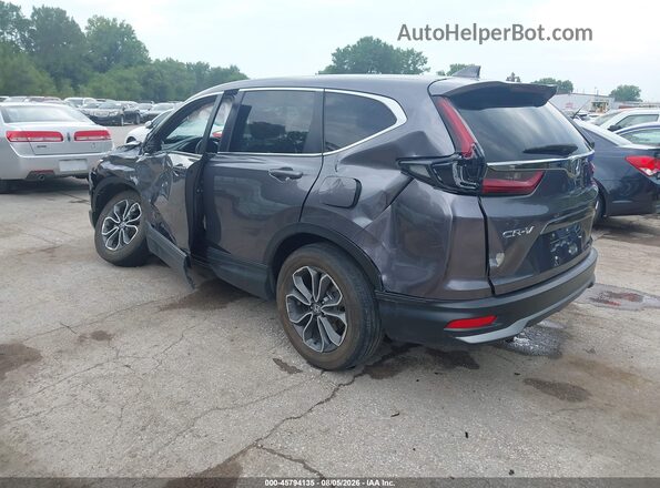 7FARW2H82NE037270 2022 HONDA CR-V Gray Задня ліва чверть