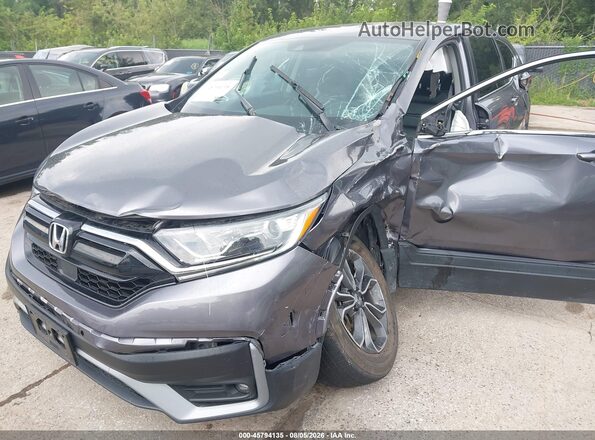 7FARW2H82NE037270 2022 HONDA CR-V Gray Вид спереду