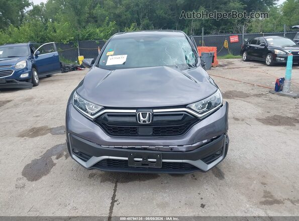7FARW2H82NE037270 2022 HONDA CR-V Gray Вид щитка приладів