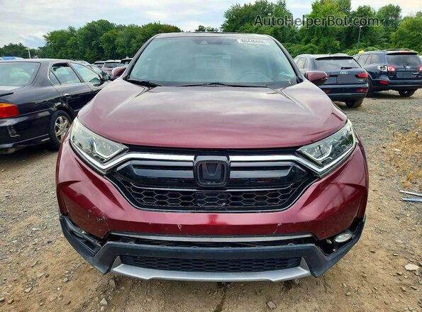 7FARW2H83JE033349 2018 HONDA CR-V Red წინა ხედი