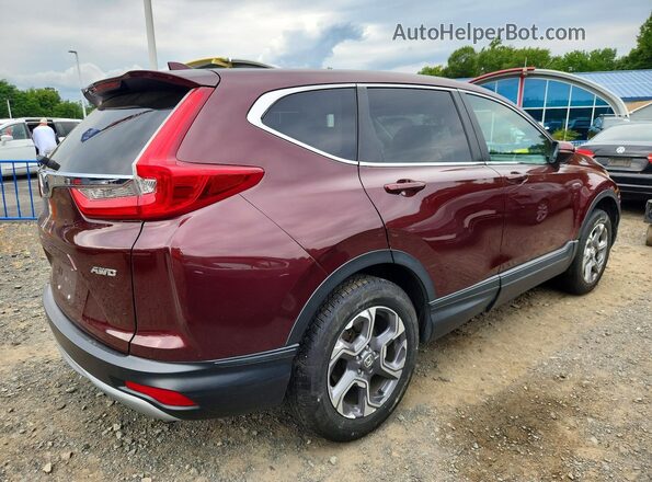 7FARW2H83JE033349 2018 HONDA CR-V Red უკანა მარჯვენა