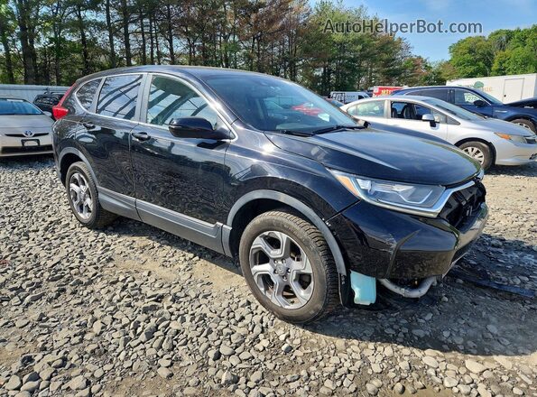 7FARW2H83JE051480 2018 HONDA CR-V Black Front right