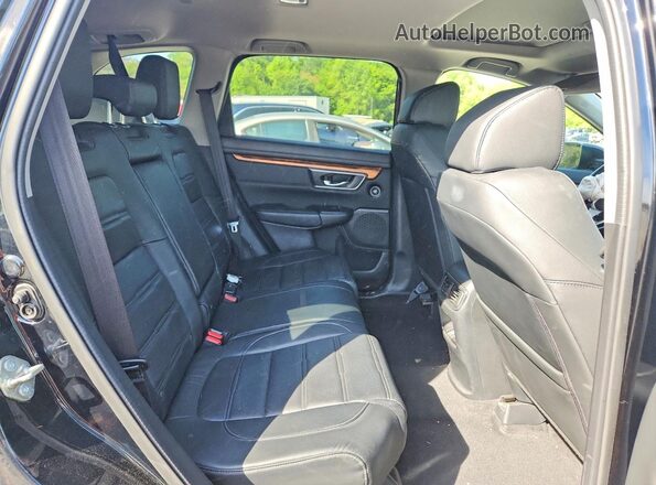 7FARW2H83JE051480 2018 HONDA CR-V Black Rear interior view
