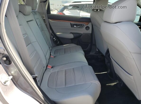 7FARW2H83LE002038 2020 HONDA CR-V Gray Widok wnętrza z tyłu