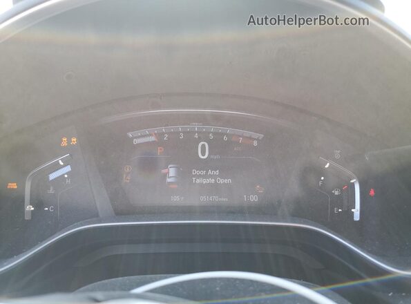 7FARW2H83LE002038 2020 HONDA CR-V Gray Widok zestawu wskaźników