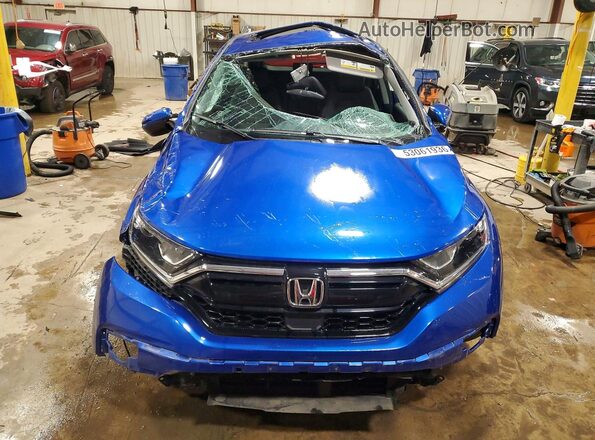 7FARW2H83LE012777 2020 HONDA CR-V Синий Вид спереди