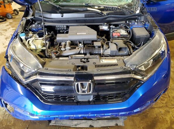 7FARW2H83LE012777 2020 HONDA CR-V Синий Вид подкапотного пространства