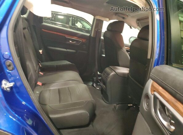 7FARW2H83LE012777 2020 HONDA CR-V Синий Вид задней части салона