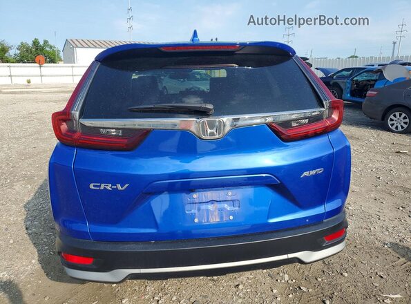 7FARW2H83ME025062 2021 HONDA CR-V Blue Vista trasera