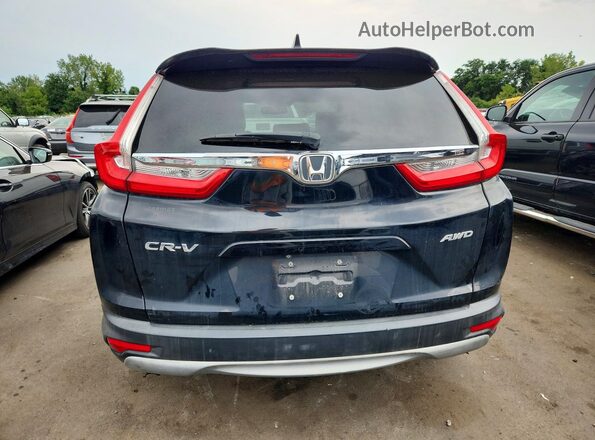 7FARW2H84JE000120 2018 HONDA CR-V Black უკანა ხედი