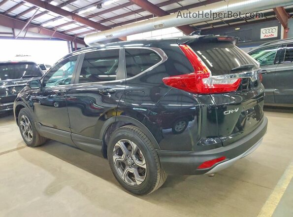 7FARW2H84JE001476 2018 HONDA CR-V Black Trasero izquierdo