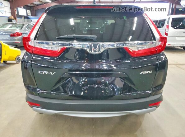 7FARW2H84JE001476 2018 HONDA CR-V Black Vista trasera