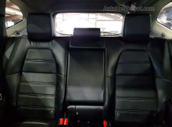 7FARW2H84JE001476 2018 HONDA CR-V Black Vista de los asientos traseros