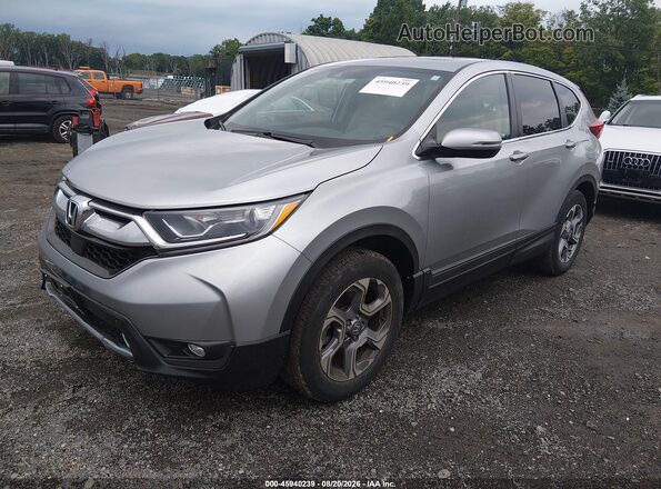 7FARW2H84JE031593 2018 HONDA CR-V Silver წინა მარცხენა ხედი სამი მეოთხედიდან