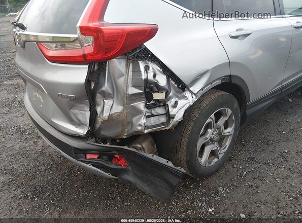 7FARW2H84JE031593 2018 HONDA CR-V Silver წინა ხედი