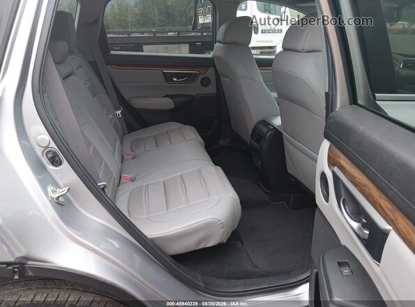 7FARW2H84JE031593 2018 HONDA CR-V Silver VIN კოდის სტიკერის ხედი