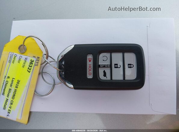 7FARW2H84JE031593 2018 HONDA CR-V Silver წინა პანელის ხედი
